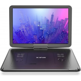 BOIFUN Portable DVD Player Φορητή συσκευή αναπαραγωγής DVD 17,5 ιντσών με οθόνη HD 15,6 ιντσών BOIFUN Portable DVD Player Φορητή συσκευή αναπαραγωγής DVD 17,5 ιντσών με οθόνη HD 15,6 ιντσών