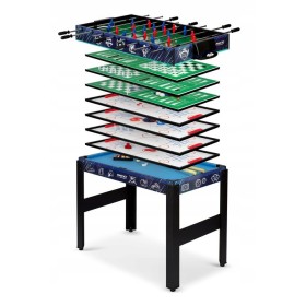 Επιδαπέδιο Ποδοσφαιράκι Πολλαπλών Παιχνιδιών Μ106 x Π59 x Υ90εκ. 12 σε 1