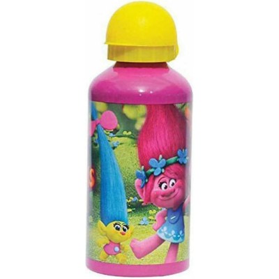 GIM Παγούρι Αλουμινίου με Pop-Up Trolls 500Ml