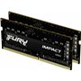 Kingston Fury Impact DDR4 32GB RAM με 2x16GB Modules και Ταχύτητα 3200 για Laptop KF432S20IBK2/32
