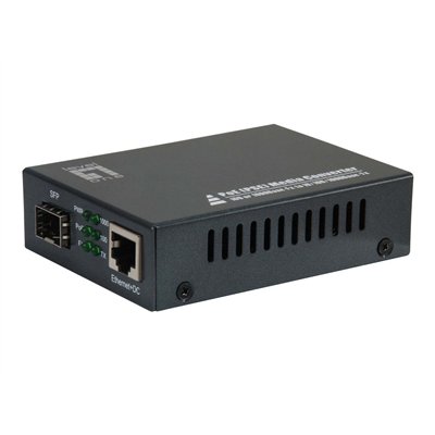 Level One GVT-2012 RJ45 to SFP Gigabit Media Converter