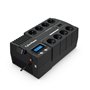 CyberPower BR1000ELCD-FR (Γαλλική Πρίζα) UPS Line-Interactive 1000VA 600W με 8 Schuko Πρίζες