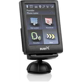 Bury Bluetooth Αυτοκινήτου Handsfree CC9068 για το Ταμπλό (Audio Receiver / Multipoint)