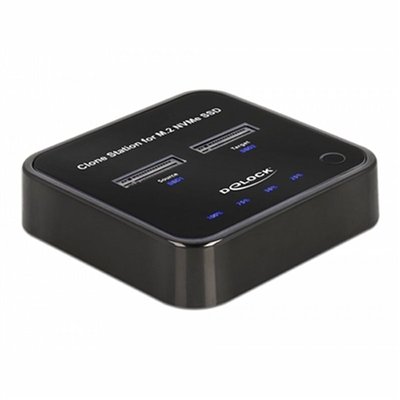 DeLock Docking Station για 2 Σκληρούς Δίσκους PCIe M.2(2230)" / M.2(2242)" / M.2(2260)" / M.2(2280)" με σύνδεση USB-C (64177)