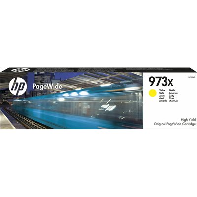 HP 973X Γνήσιο Μελάνι Εκτυπωτή InkJet Κίτρινο (F6T83AE)