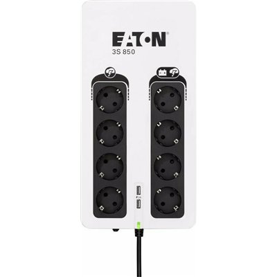 Eaton 3S Gen2 UPS Off-Line 850VA 510W με 8 Schuko Πρίζες