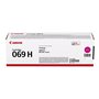 Canon 069H Γνήσιο Toner Laser Εκτυπωτή Ματζέντα High Yield 5500 Σελίδων (5096C002)