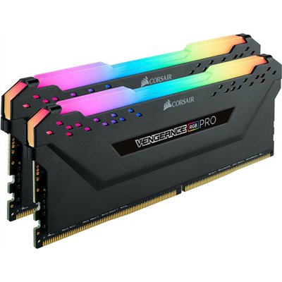 Corsair Vengeance RGB Pro DDR4 32GB RAM με 2x16GB Modules και Ταχύτητα 3200 για Desktop CMW32GX4M2E3200C16