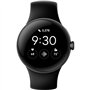 Google Pixel Watch Stainless Steel 41mm με Παλμογράφο (Matte Black case/Obsidian Active band)