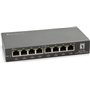 Level One GEP-0823 Unmanaged L2 PoE+ Switch με 8 Θύρες Gigabit (1Gbps) Ethernet