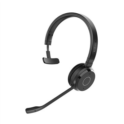 Jabra Evolve 65 TE Link 390a UC Mono Ασύρματα On Ear Multimedia Ακουστικά με μικρόφωνο και σύνδεση Bluetooth