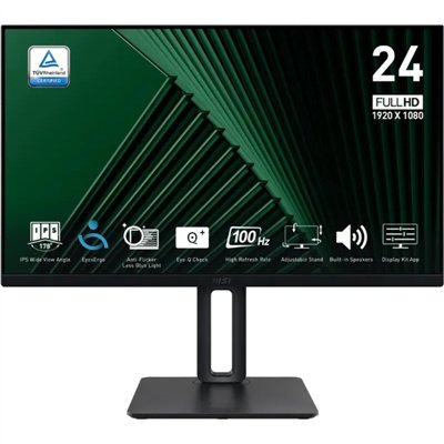 MSI Pro MP245PG IPS Monitor 24" FHD 1920x1080 με Χρόνο Απόκρισης 4ms GTG