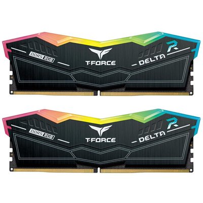 TeamGroup T-Force Delta RGB DDR5 32GB RAM με 2x16GB Modules και Ταχύτητα 7200 για Desktop FF3D532G7200HC34ADC01