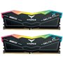 TeamGroup T-Force Delta RGB DDR5 32GB RAM με 2x16GB Modules και Ταχύτητα 7200 για Desktop FF3D532G7200HC34ADC01