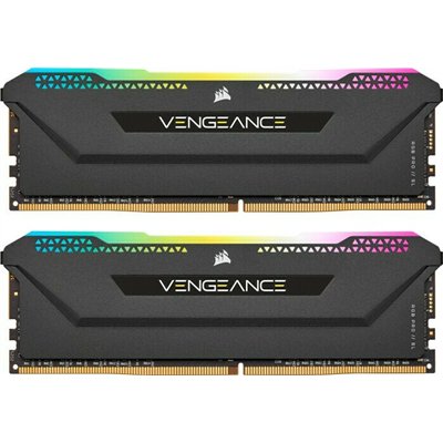 Corsair Vengeance RGB Pro SL DDR4 32GB RAM με 2x16GB Modules και Ταχύτητα 3200 για Desktop CMH32GX4M2E3200C16