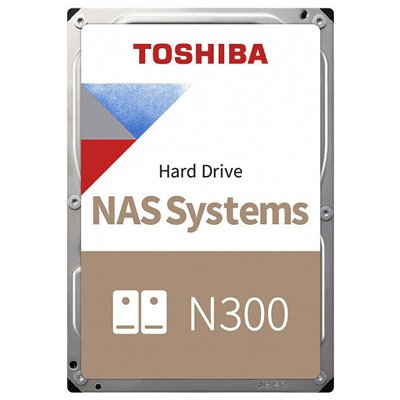 Toshiba N300 Bulk 6TB HDD Σκληρός Δίσκος 3.5" SATA III 7200rpm με 512MB Cache για NAS MN10ADA600S
