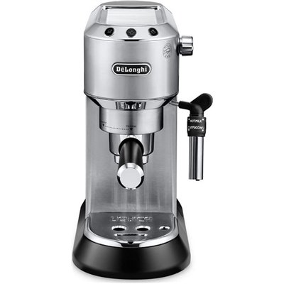 De'Longhi Dedica Pump Μηχανή Espresso 1300W Πίεσης 15bar Ασημί