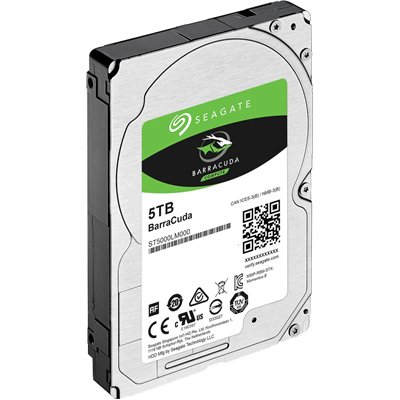 Seagate Barracuda 5TB HDD Σκληρός Δίσκος 2.5" SATA III 5400rpm με 128MB Cache για Desktop / Laptop ST5000LM000