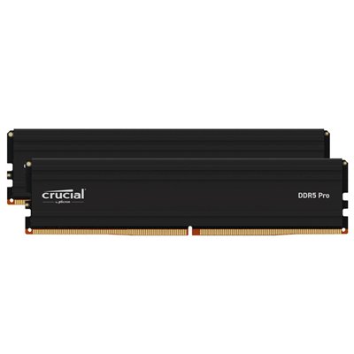 Crucial DDR5 48GB RAM με 2x24GB Modules και Ταχύτητα 5600 για Desktop CP2K24G56C46U5