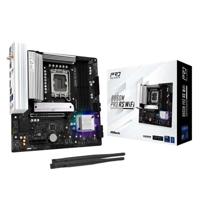 ASRock B860M Pro RS Wi-Fi Motherboard Micro ATX με Intel 1851 Socket