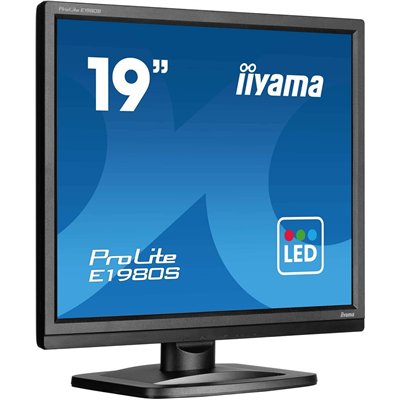 Iiyama ProLite E1980S-B1 TN Monitor 19" 1280x1024 με Χρόνο Απόκρισης 3ms GTG