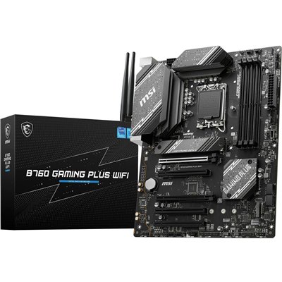 MSI B760 Gaming Plus WiFi Motherboard ATX με Intel 1700 Socket