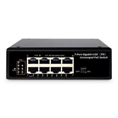 Digitus DN-651113 Unmanaged PoE+ Switch με 7 Θύρες Ethernet και 7 SFP Θύρες