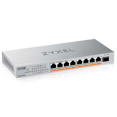 Zyxel XMG-108HP Unmanaged L2 PoE+ Switch με 8 Θύρες Ethernet