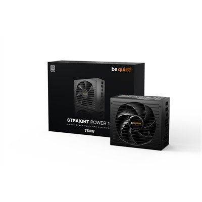 Be Quiet Straight Power 12 750W Μαύρο Τροφοδοτικό Υπολογιστή Full Modular 80 Plus Platinum