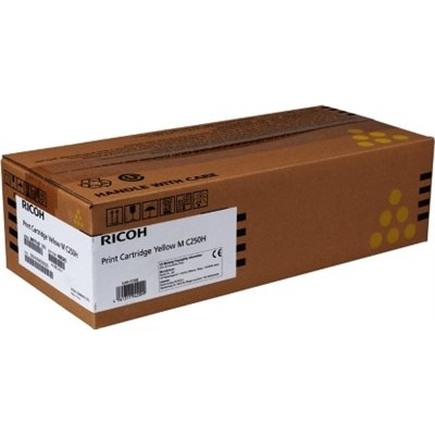 Ricoh M C250H Γνήσιο Toner Laser Εκτυπωτή Κίτρινο High Capacity 6300 Σελίδων (408343)