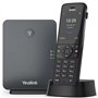 Yealink W78P Ασύρματο Τηλέφωνο IP 10 γραμμών Μαύρο