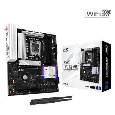 ASRock B860 Pro RS WiFi Motherboard ATX με Intel 1851 Socket