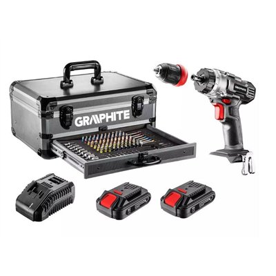 Graphite Set Δραπανοκατσάβιδο Μπαταρίας 18V 58G022-PS15