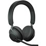 Jabra Evolve2 65 VOIP Headset Link380a UC Stereo Black (26599-989-999)