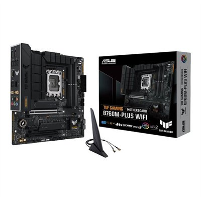 Asus TUF B760M-PLUS GAMING WIFI II Motherboard Micro ATX με Intel 1700 Socket