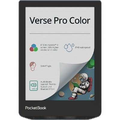 Pocketbook Verse Pro Color με Οθόνη Αφής 6" (16GB) Stormy Sea