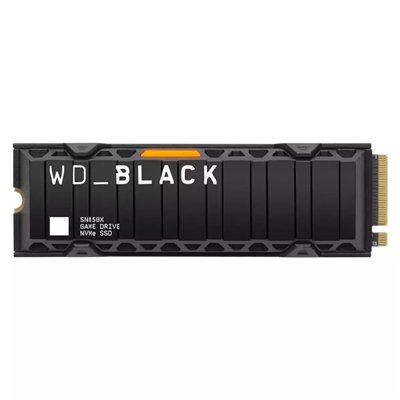 Western Digital Black SN850X With Heatsink SSD 2TB M.2 NVMe PCI Express 4.0 WDS200T2XHE