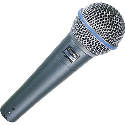 Shure Beta 58A Δυναμικό Μικρόφωνο XLR Χειρός για Φωνητικά