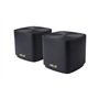 Asus ZenWiFi XD4 Plus WiFi Mesh Network Access Point Wi‑Fi 6 Dual Band (2.4 & 5GHz) σε Διπλό Kit Μαύρο