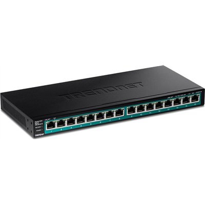 Trendnet Unmanaged L2 PoE+ Switch με 16 Θύρες Ethernet
