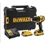 Dewalt DCD709D2T Κρουστικό Δραπανοκατσάβιδο Μπαταρίας Brushless 18V 2x2Ah DCD709D2T