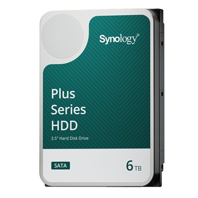Synology Plus 6TB HDD Σκληρός Δίσκος 3.5" SATA III 5400rpm για NAS HAT3300-6T