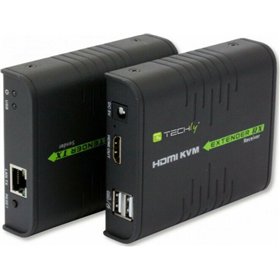 Techly Επέκταση HDMI και KVM