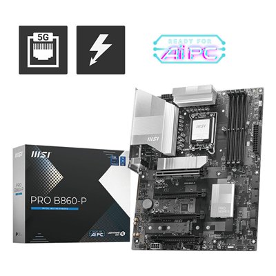 MSI Pro B860-P Motherboard ATX με Intel 1851 Socket