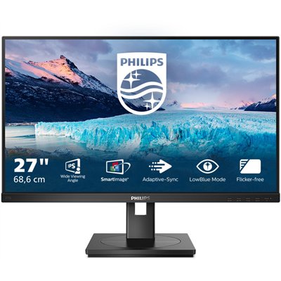 Philips 272S1M IPS Monitor 27" FHD 1920x1080 με Χρόνο Απόκρισης 4ms GTG