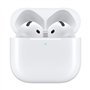 Apple AirPods 4 with Active Noise Cancellation Earbud Bluetooth Handsfree Ακουστικά με Αντοχή στον Ιδρώτα και Θήκη Φόρτισης Λευκ