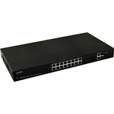Pulsar Switch Συστημάτων CCTV Network Switch Μαύρο SF116