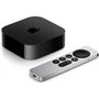 Apple TV Box 4K (3rd generation) MN893 4K UHD με WiFi και 128GB Αποθηκευτικό Χώρο με Λειτουργικό tvOS και Siri