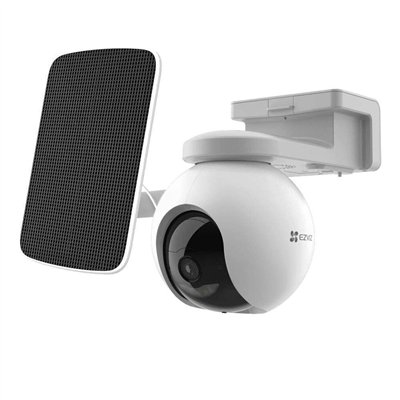Ezviz HB8 2K & Solar Panel-D Kit IP Κάμερα Παρακολούθησης Wi-Fi Full HD+ 4MP Αδιάβροχη Μπαταρίας με Αμφίδρομη Επικοινωνία και Φα