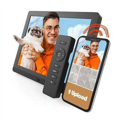 Digital Ψηφιακή Κορνίζα 10" Μαύρη 4897025954151